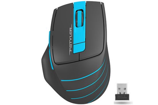 A4 TECH FG30 OPTIK MOUSE NANO USB MAVİ 2000 DPI resmi