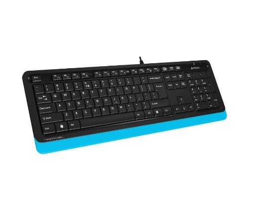 A4 TECH FK10 FN-MULTİMEDYA Q KLAVYE USB MAVİ resmi
