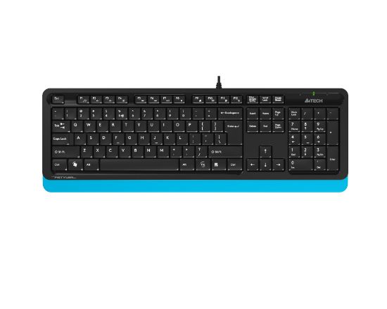 A4 TECH FK10 FN-MULTİMEDYA Q KLAVYE USB MAVİ resmi