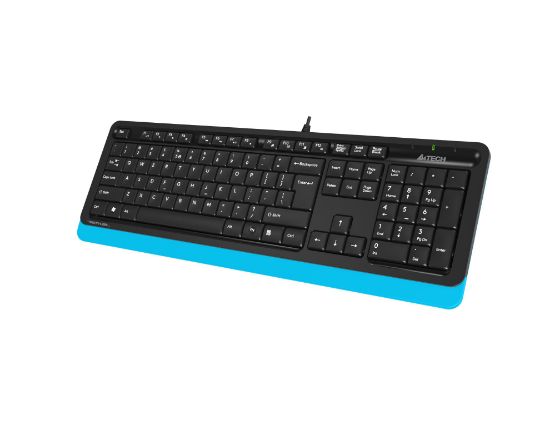 A4 TECH FK10 FN-MULTİMEDYA Q KLAVYE USB MAVİ resmi