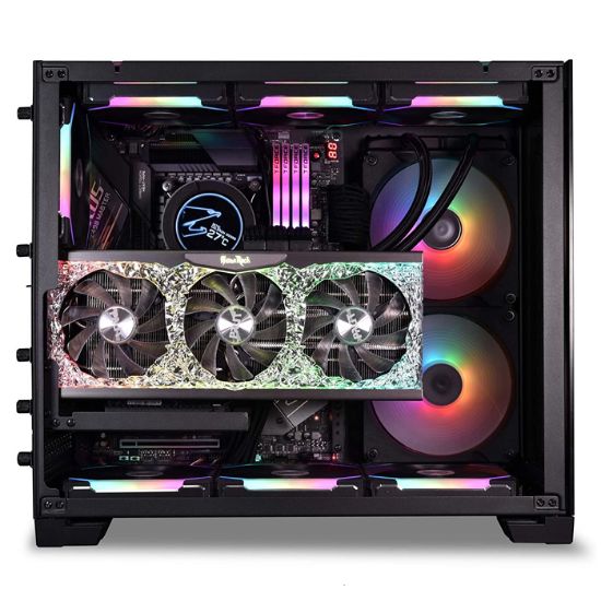 LIAN LI O11DMINI-1X-3 GEN3 DİKEY GPU KİTİ resmi