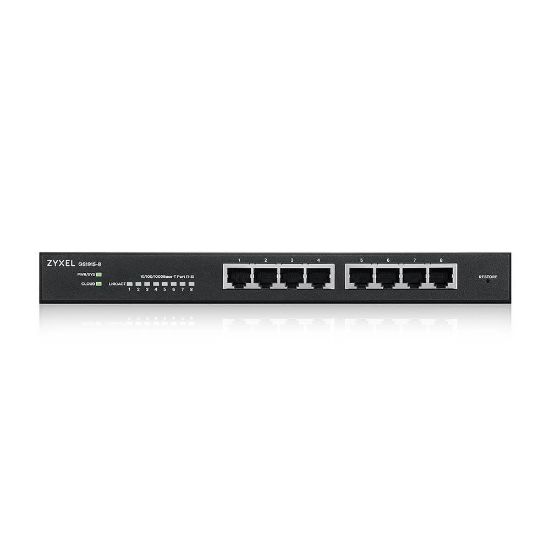 ZYXEL GS1915-8 8 PORT 10/100/1000 YÖNETİLEBİLİR resmi