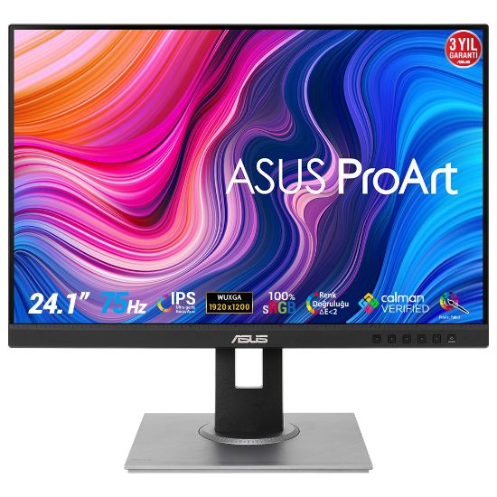 24.1 ASUS PA248QV FHD IPS 5MS HDMI DP VGA sRGB resmi