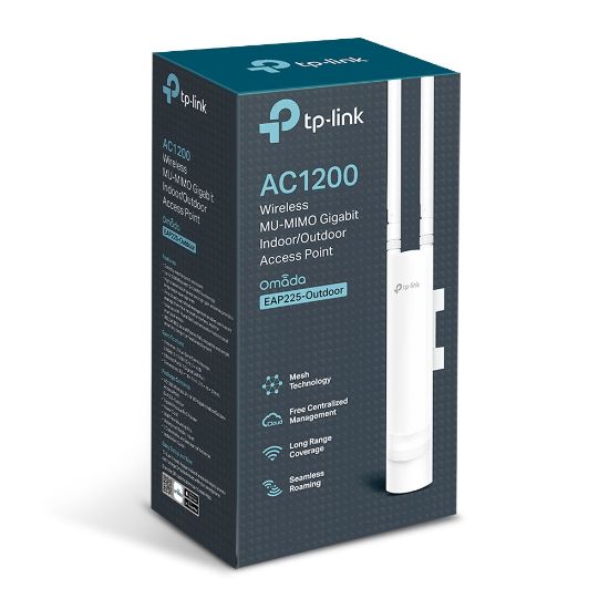 TP-LINK EAP225 AC1200 1PORT POE OUTDOOR ACCESS POINT resmi