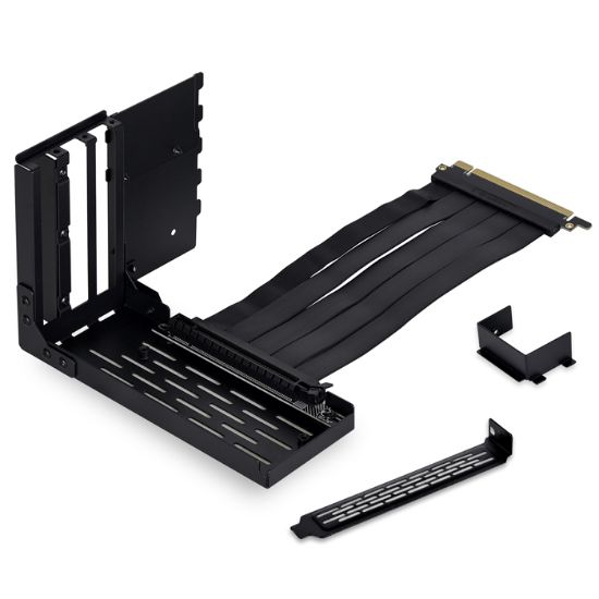 Lian Li O11D EVO PCIe Gen 4.0x16 Riser Kablolu Siyah Dikey Ekran Kartı Tutucu Kiti resmi