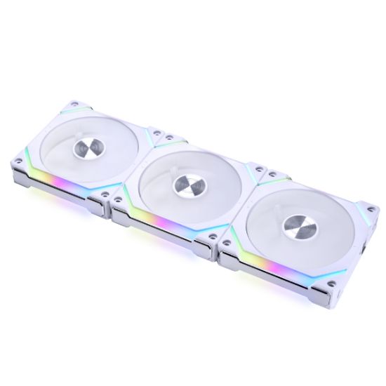 LIAN LI UNI FAN SL120 V2 WHITE 3x120 MM RGB KASA FANI resmi