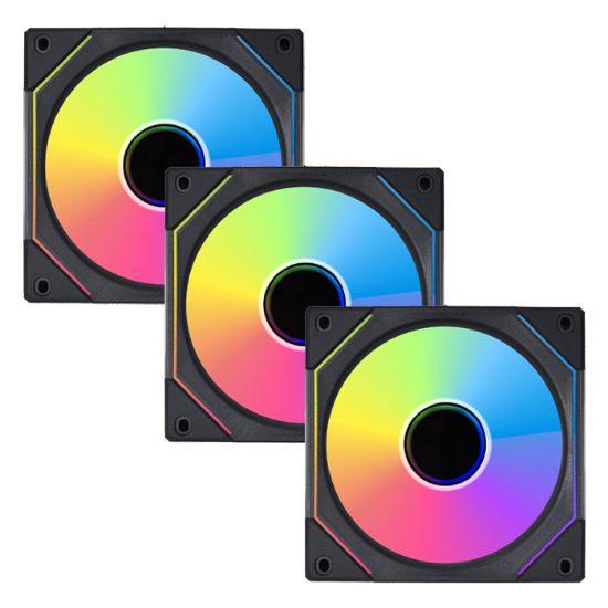 LIAN LI UNI FAN SL INFINITY 120-3 SİYAH KASA FANI resmi
