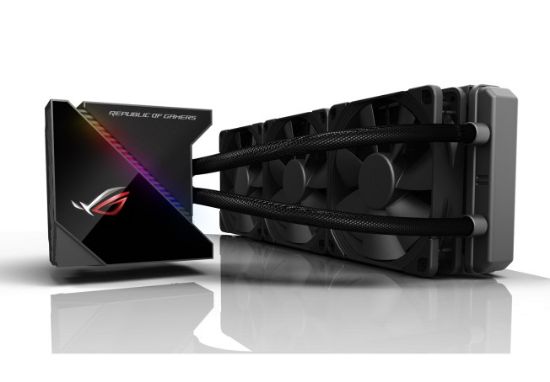 ASUS ROG RYUJIN 360 120MM AURA SYNC RGB CPU SIVI resmi