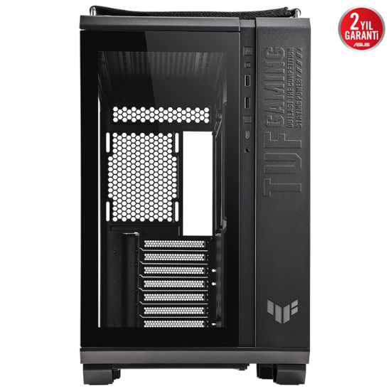 ASUS TUF GAMING GT502 TEMPERLİ CAM SİYAH KASA resmi