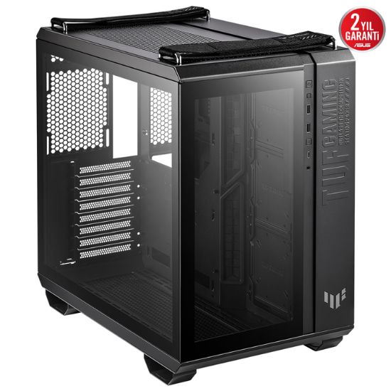 ASUS TUF GAMING GT502 TEMPERLİ CAM SİYAH KASA resmi