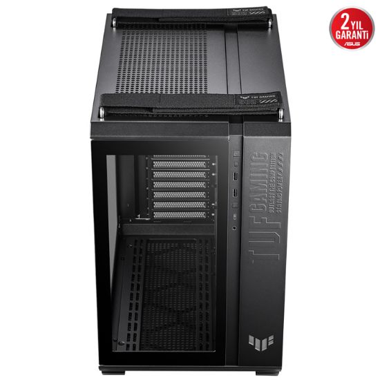 ASUS TUF GAMING GT502 TEMPERLİ CAM SİYAH KASA resmi
