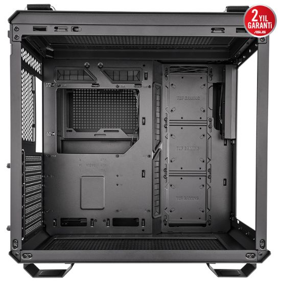 ASUS TUF GAMING GT502 TEMPERLİ CAM SİYAH KASA resmi