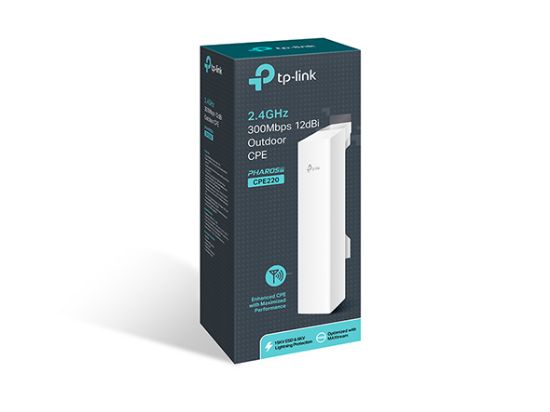 TP-LINK CPE220 2PORT POE 300Mbps OUTDOOR ACCESS POINT resmi