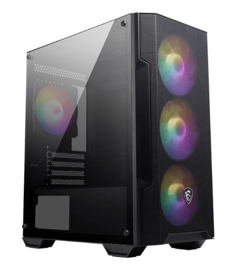 MSI MAG FORGE M100A D60 600W 80+ Bronze mATX Kasa resmi
