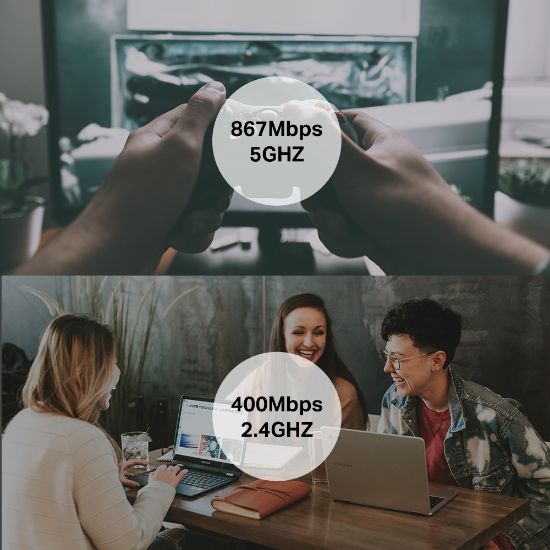TP-LINK ARCHER T3U 1300MBPS KABLSZ DUAL BAND ADAPTÖR resmi