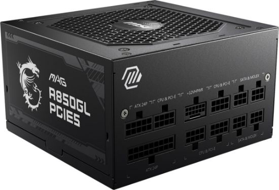 MSI MAG A850GL PCIE5 850W 80+ GOLD PSU resmi
