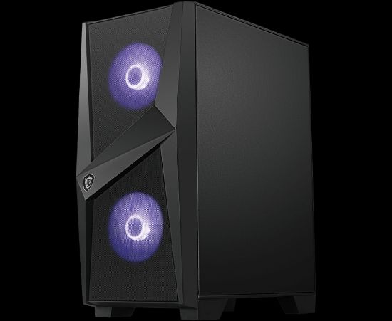 MSI MAG FORGE 100M TEMPERLİ CAM ATX GAMING KASA resmi