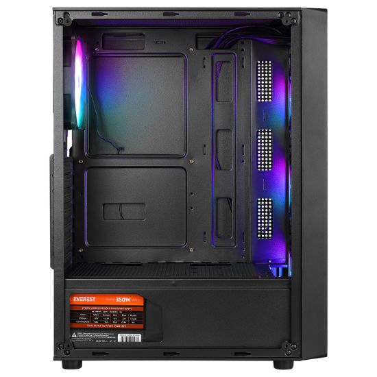 Everest MIDION Mesh PEAK 350W 4*120MM Rainbow KASA resmi