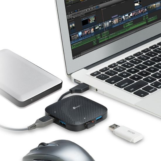 TP-LINK UH400 4 PORT USB 3.0 HUB resmi