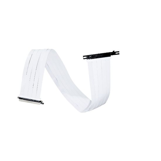 LIAN LI  RISER KABLO BEYAZ PCI-e 4.0 900MM (G89.PW-PCIV-4-90W) resmi