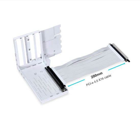 LIAN LI VG4-4-V2W EVRENSEL BEYAZ DİKEY GPU KİTİ (G89.VG4-4-V2W.00) resmi