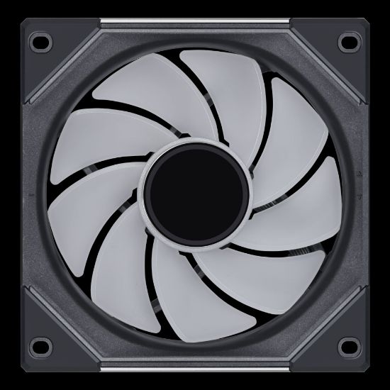 LIAN LI REVERSE UNI FAN SL-INFINITY 120-1 SİYAH KASA FANI resmi