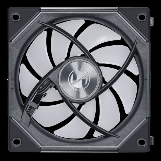 LIAN LI REVERSE UNI FAN SL-INFINITY 120-1 SİYAH KASA FANI resmi