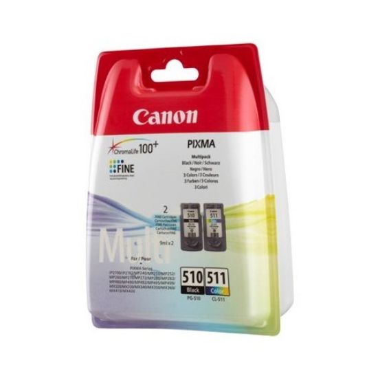 CANON PG-510BK+CL-511 2Lİ KARTUŞ resmi