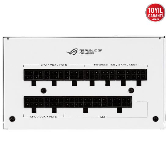 ASUS ROG-STRIX-850G-WHITE 80+ POWER SUPPLY resmi
