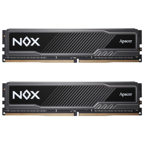 Apacer NOX 16GB (2x8GB) 3600 MHz CL18 DDR4 Gaming RAM (AH4U16G36C25YMBAA-2) resmi