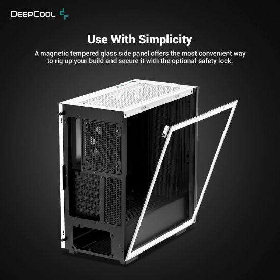 DEEPCOOL CH510-WH 650W ATX KASA resmi
