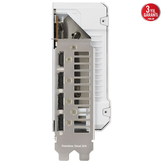 ASUS TUF-RX7800XT-O16G-WHITE-GAMING 16GB GDDR6 HDMI DP 256BİT  resmi