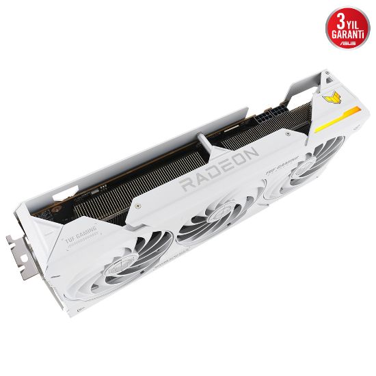 ASUS TUF-RX7800XT-O16G-WHITE-GAMING 16GB GDDR6 HDMI DP 256BİT  resmi