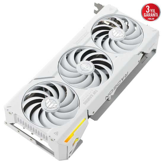 ASUS TUF-RX7800XT-O16G-WHITE-GAMING 16GB GDDR6 HDMI DP 256BİT  resmi