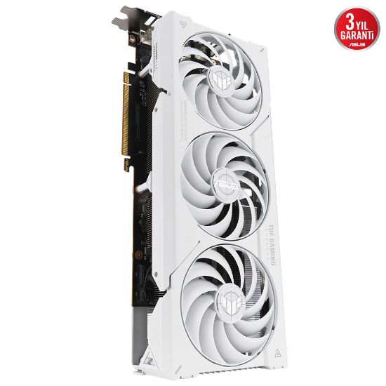ASUS TUF-RX7800XT-O16G-WHITE-GAMING 16GB GDDR6 HDMI DP 256BİT  resmi