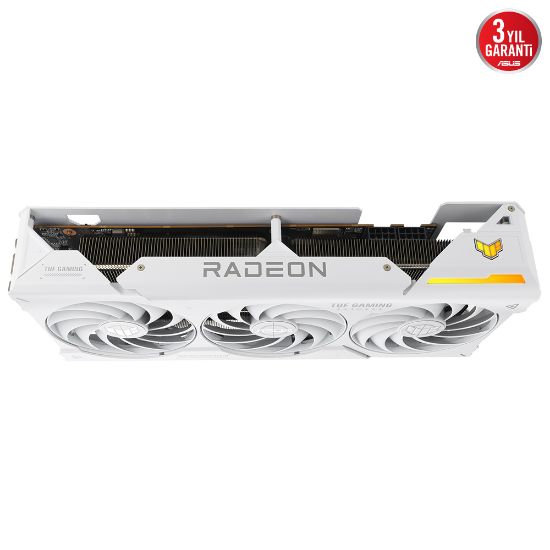ASUS TUF-RX7800XT-O16G-WHITE-GAMING 16GB GDDR6 HDMI DP 256BİT  resmi