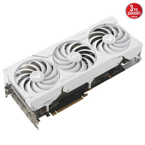 ASUS TUF-RX7800XT-O16G-WHITE-GAMING 16GB GDDR6 HDMI DP 256BİT  resmi