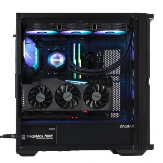 ZALMAN Z10-PLUS ATX MID TOWER SİYAH KASA resmi