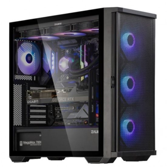 ZALMAN Z10-PLUS ATX MID TOWER SİYAH KASA resmi