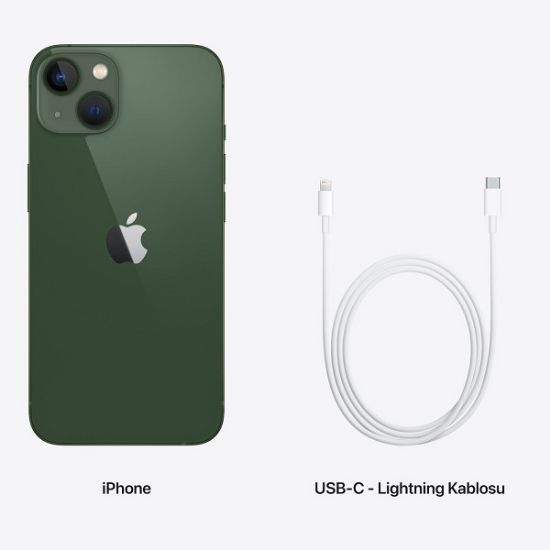 İPHONE 13 128GB MNGK3TU/A YEŞİL (DİST) resmi
