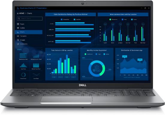 DELL PRECİSİON M3581 i7-13700H 32G 1TB SSD 6GB A1000 15.6" W11PRO resmi