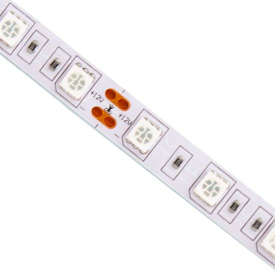 POWERMASTER 3 ÇİPLİ 60 LED YEŞİL İÇ MEKAN SİLİKONSUZ ŞERİT LED 5 METRE (5050) resmi