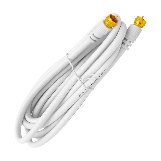 S-LINK SLX-590 RG6/U F KONNEKTÖRLÜ HAZIR ANTEN KABLOSU (2 METRE) resmi