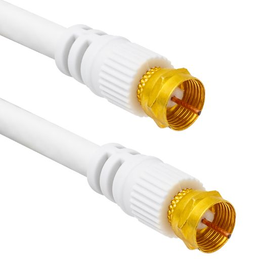 S-LINK SLX-590 RG6/U F KONNEKTÖRLÜ HAZIR ANTEN KABLOSU (2 METRE) resmi