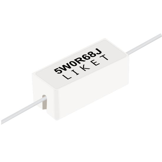 0.68 OHM 5 WATT TAŞ DİRENÇ resmi
