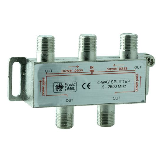 1/4 SPLITTER 5-2500 MHZ MAG resmi