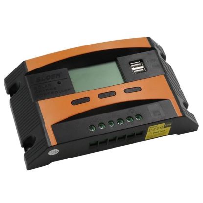 SUOER ST-C1210 12 VOLT - 24 VOLT - 10 AMPER DİJİTAL OTOMATİK SOLAR ŞARJ REGÜLATÖRÜ resmi