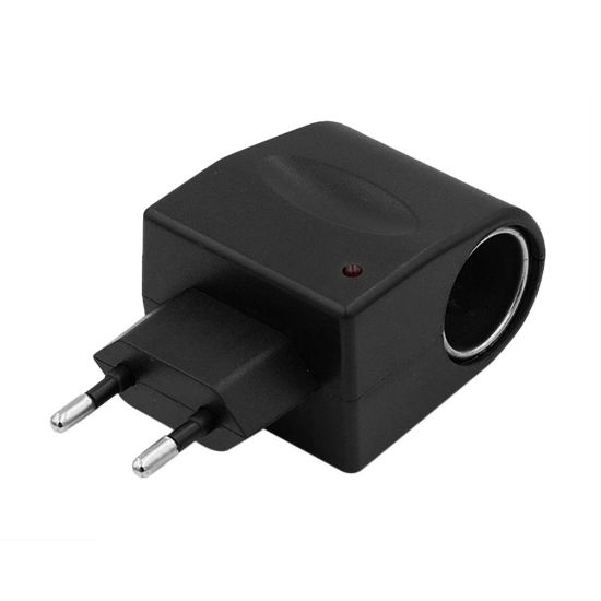 POWERMASTER PM-15950 AC TO DC 220 VOLT ÇAKMAK FİŞİ ÇEVİRİCİ ADAPTÖR (INPUT:220V - OUTPUT:12V-500MA) resmi