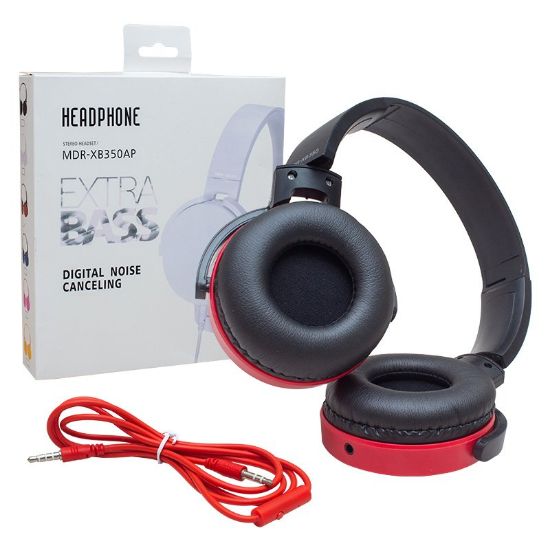 POWERMASTER MDR-XB350AP KULAK ÜSTÜ TASARIM KULAKLIK resmi
