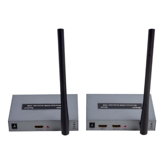 POWERMASTER PM-19865 ANTENLİ HDMI KABLOSUZ EXTENDER 50 METRE UZATICI (DETECH DT-7060) resmi